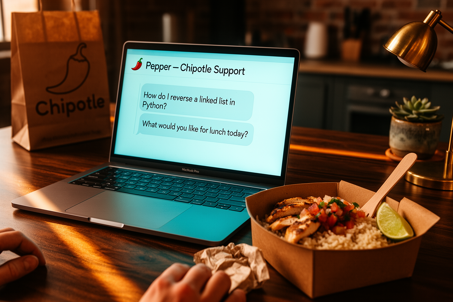 Der Burrito, der Python kann: Was Chipotles Chatbot dem Mittelstand zu sagen hat